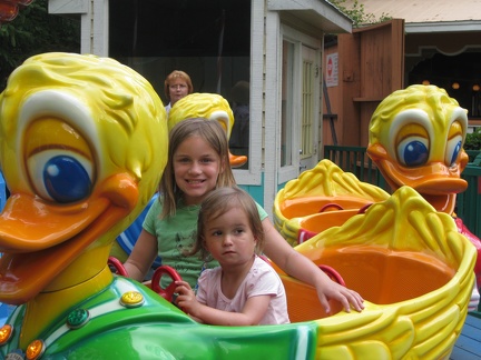 Abbie and Anika Duck Ride2